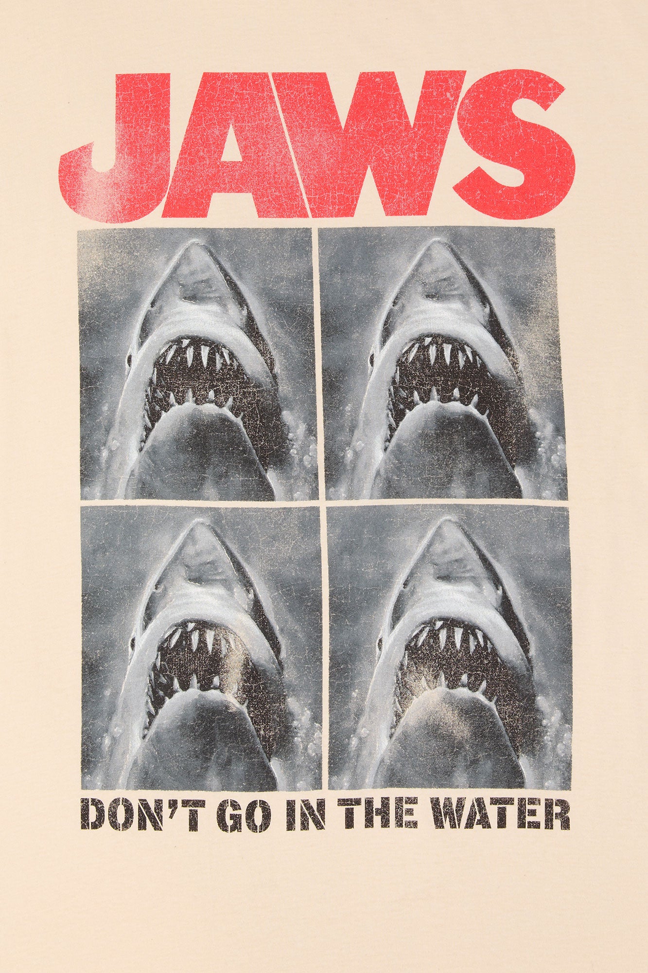 T-shirt à imprimé Jaws