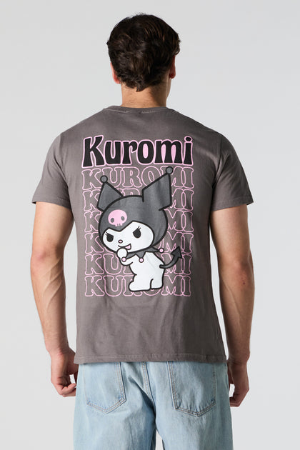 T-shirt à imprimé Kuromi