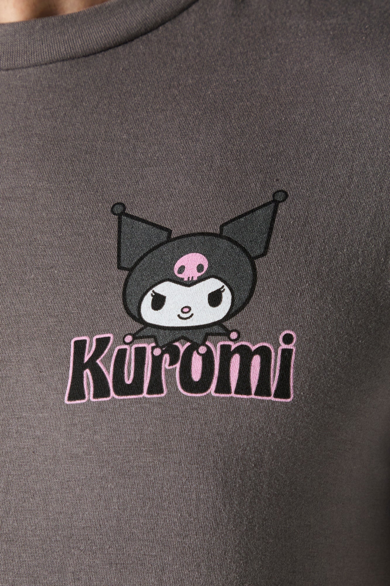 T-shirt à imprimé Kuromi