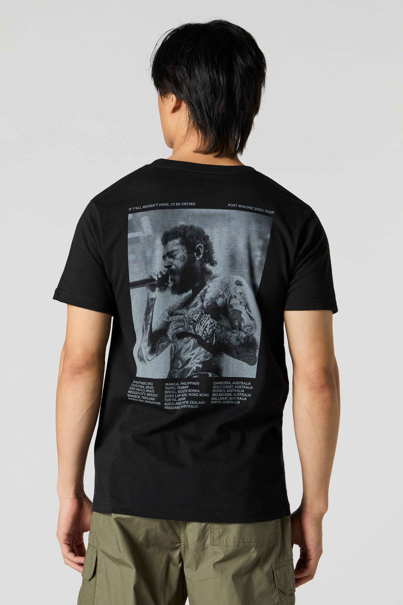 T-shirt à imprimé Post Malone