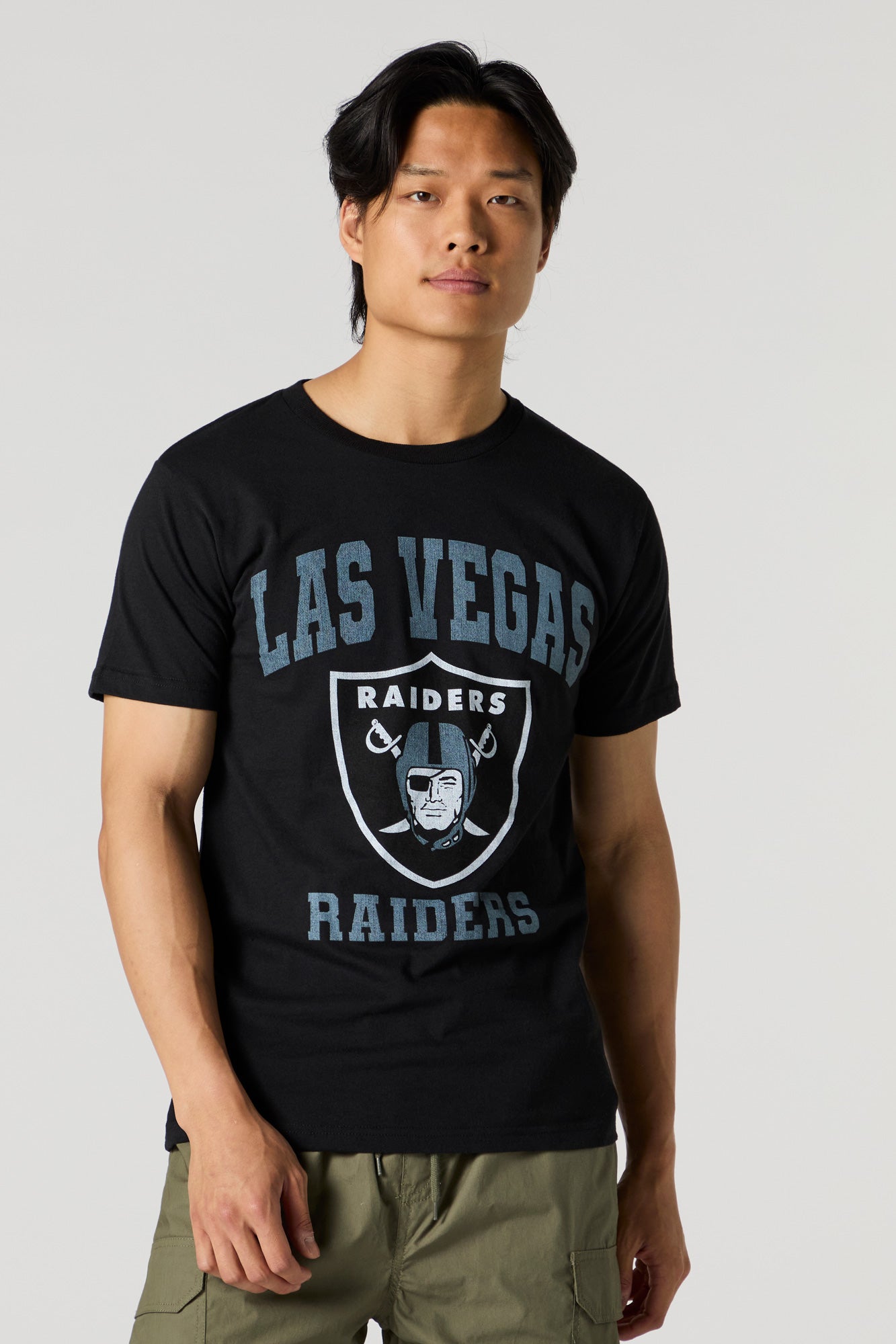 T-shirt à imprimé Las Vegas Raiders