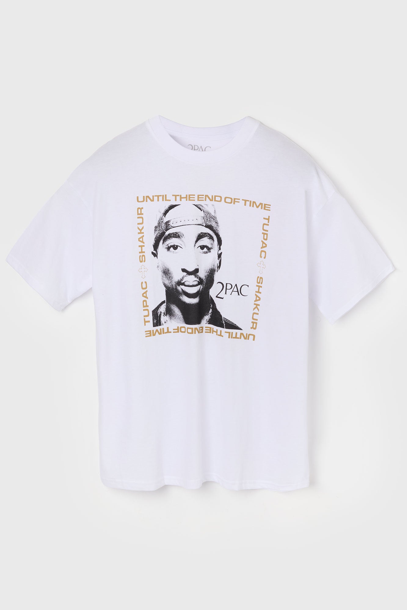 T-shirt à imprimé Tupac Til the End of Time