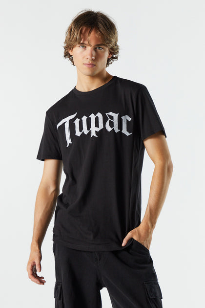 T-shirt à imprimé Tupac