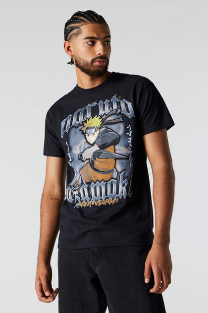T-shirt à imprimé Naruto