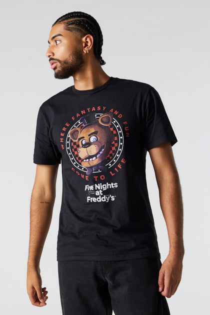 T-shirt à imprimé Five Nights at Freddy's