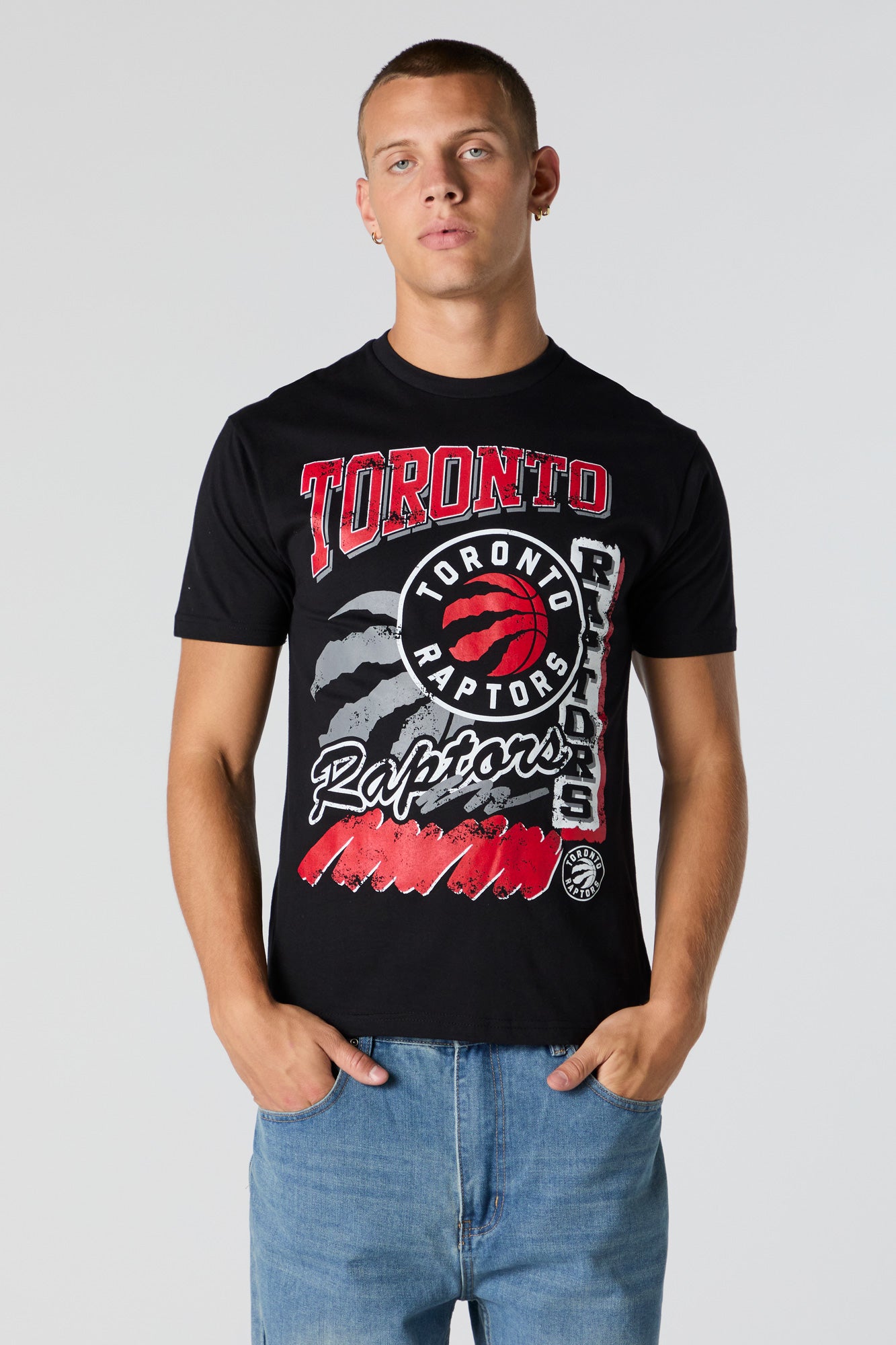 T-shirt à imprimé Toronto Raptors