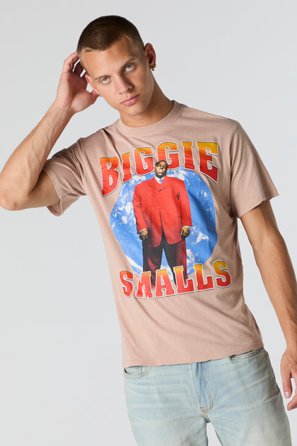 T-shirt à imprimé Biggie Smalls