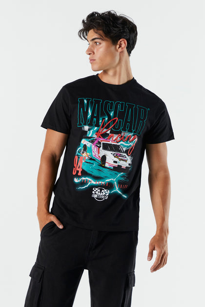 T-shirt à imprimé NASCAR