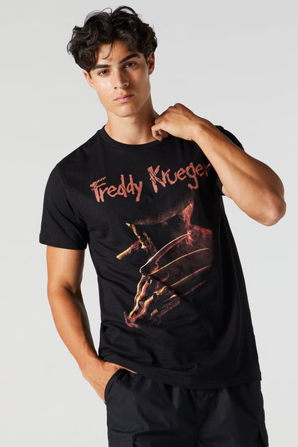 T-shirt à imprimé Freddy Krueger