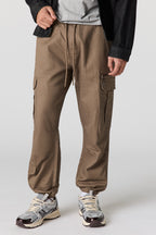 Jogger cargo avec poches à fermeture à glissière