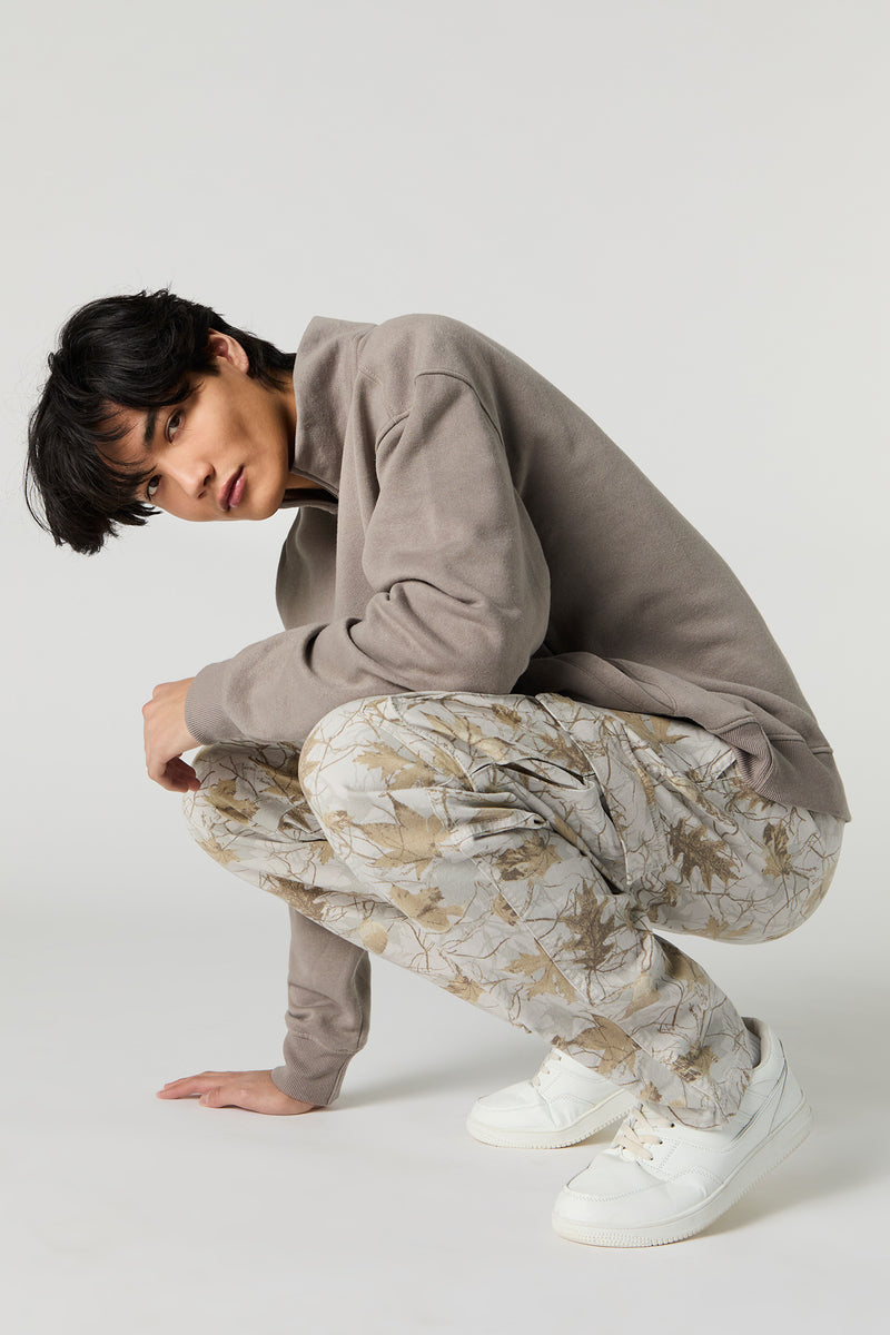 Pantalon cargo classique à taille coulissante