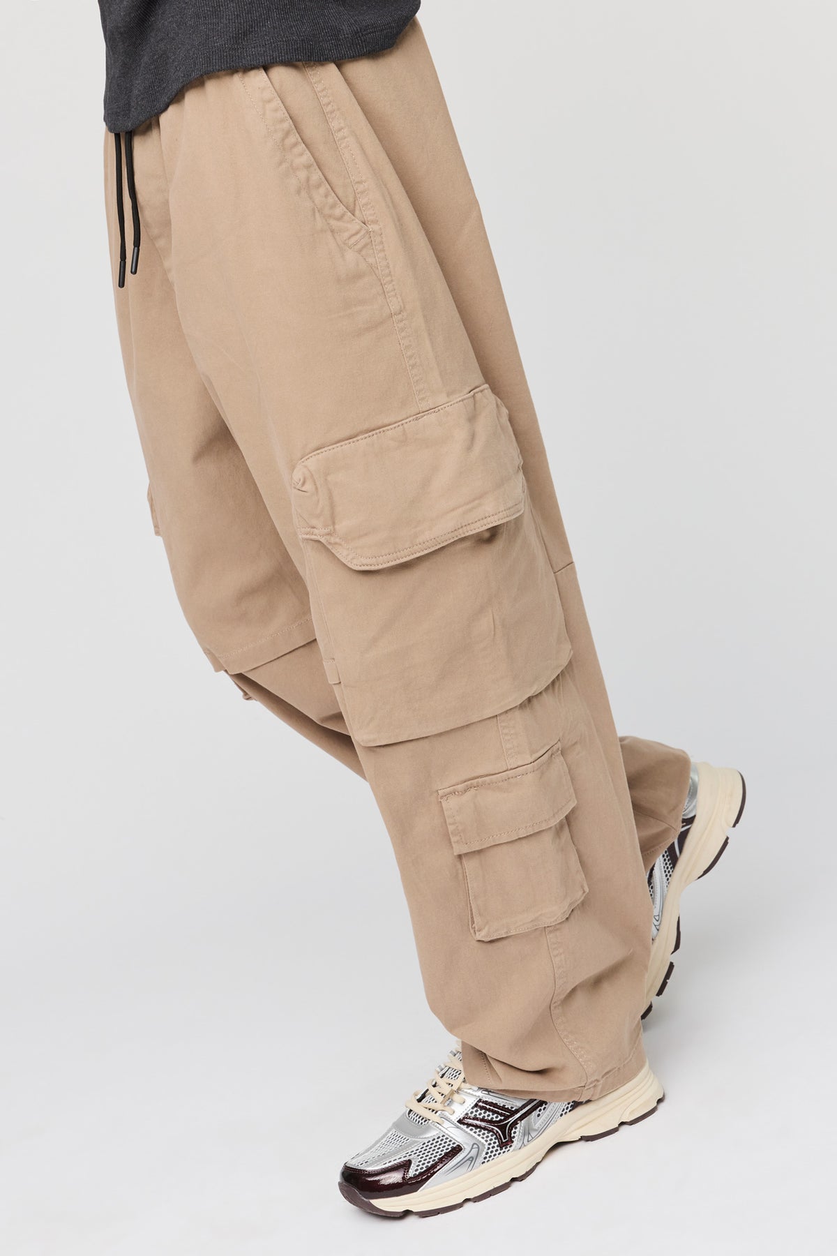 Alt View 4. Baggy Cargo Pant - Sand
