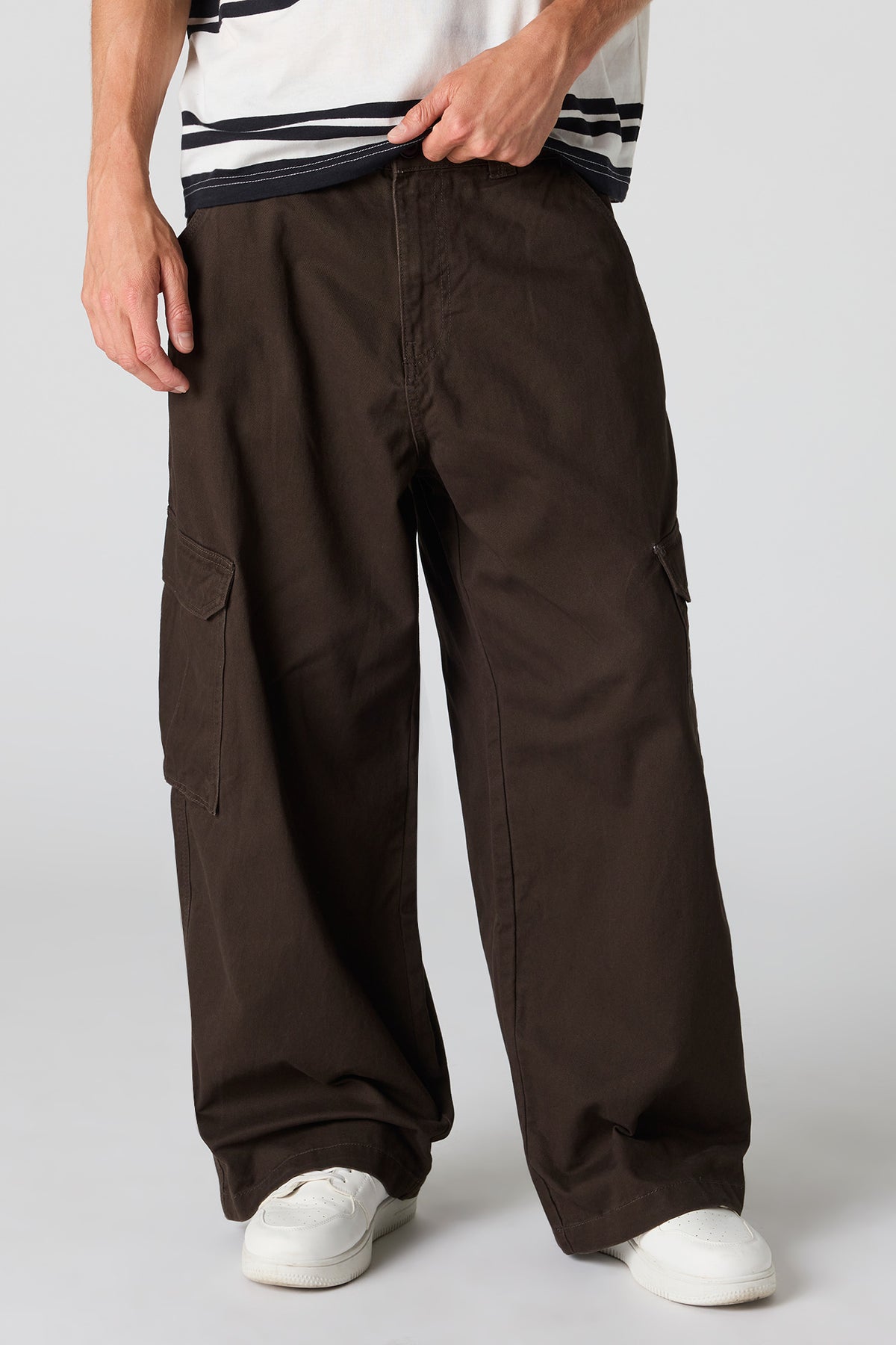 Baggy Cargo Pant - Brown