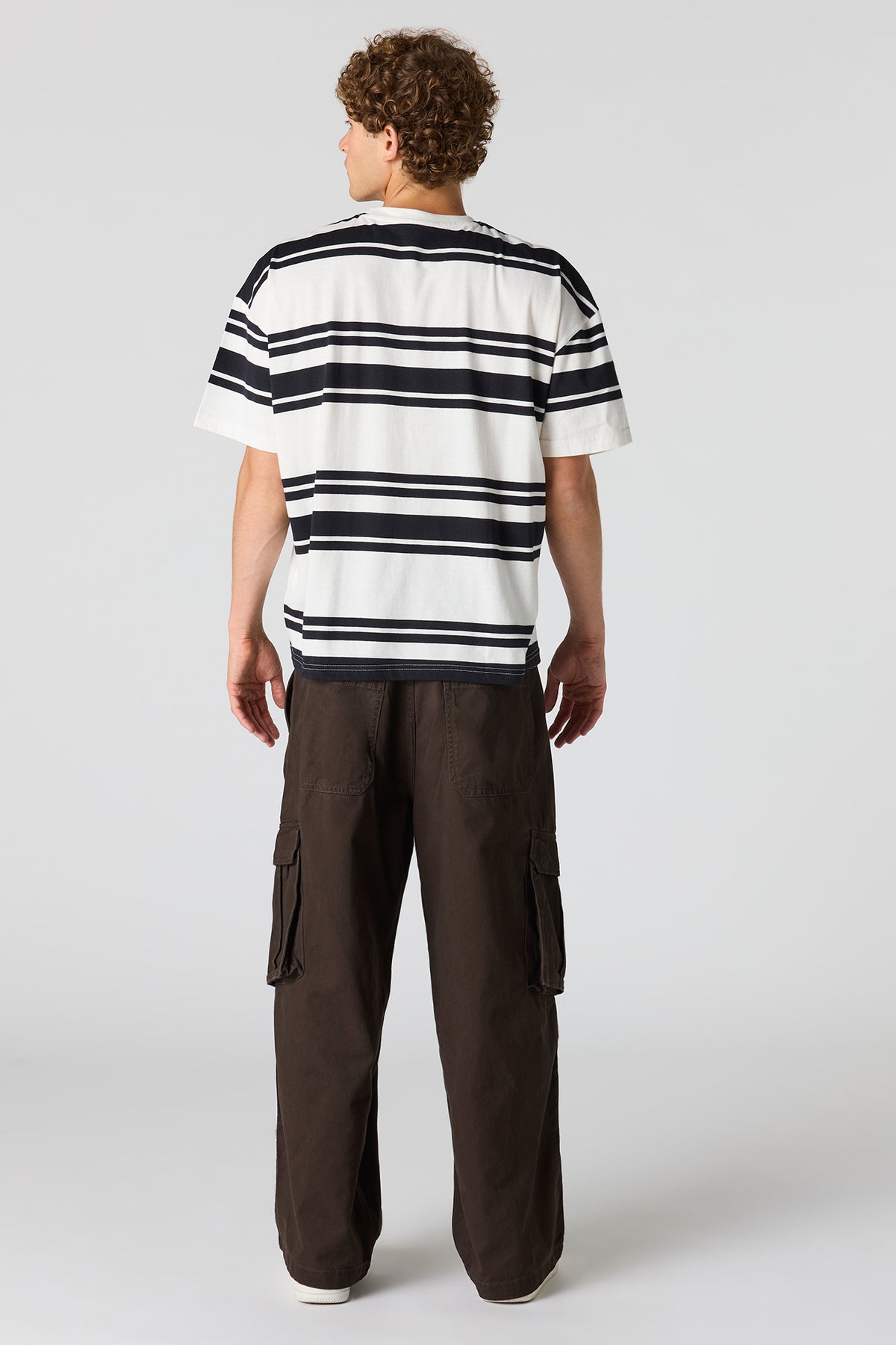 Alt View 3. Baggy Cargo Pant - Brown