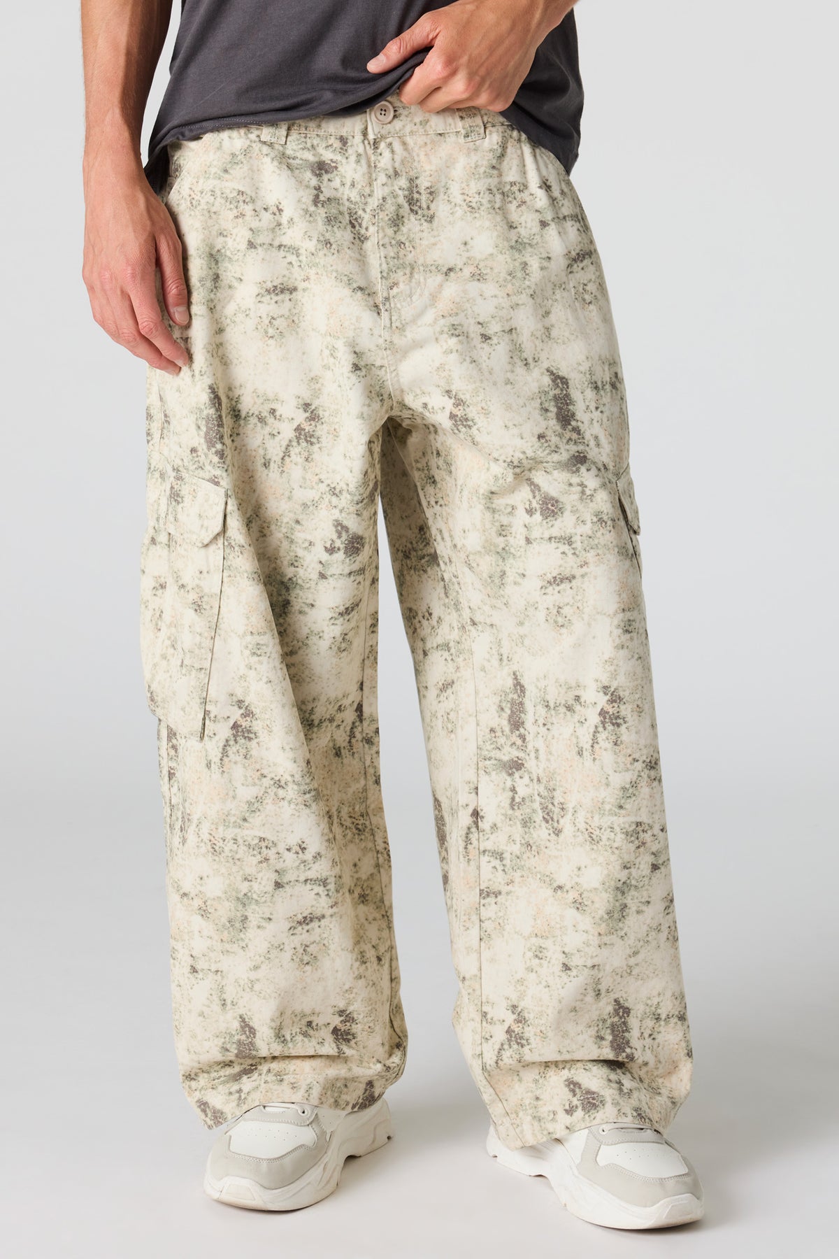 Baggy Cargo Pant - Camouflage