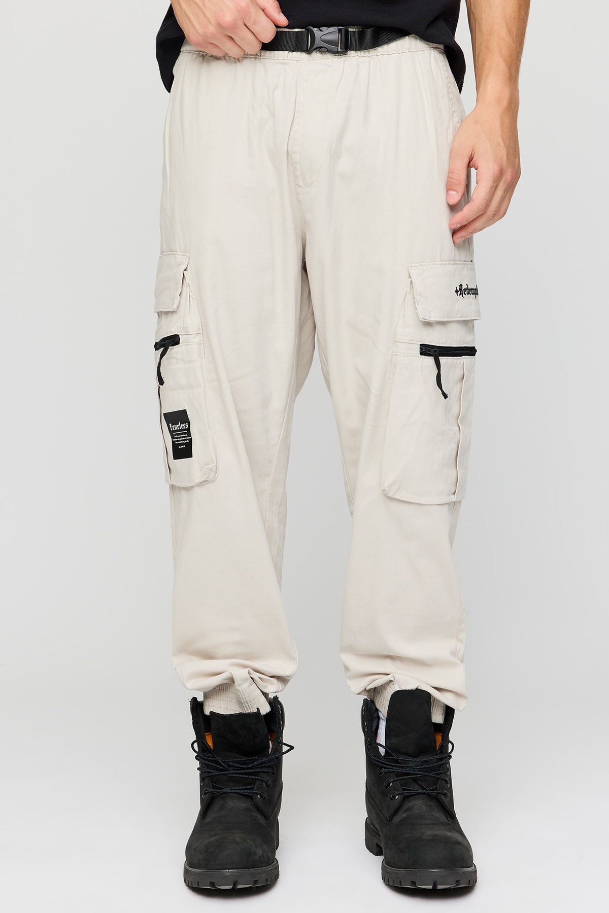Jogger cargo avec ceinture