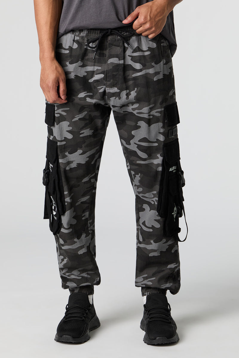 Jogger cargo à poches multiples polyvalentes