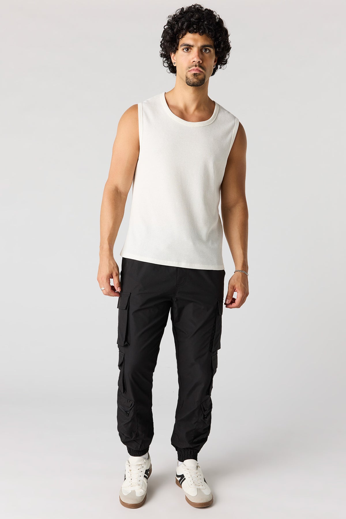 Alt View 2. Classic Cargo Jogger - Black
