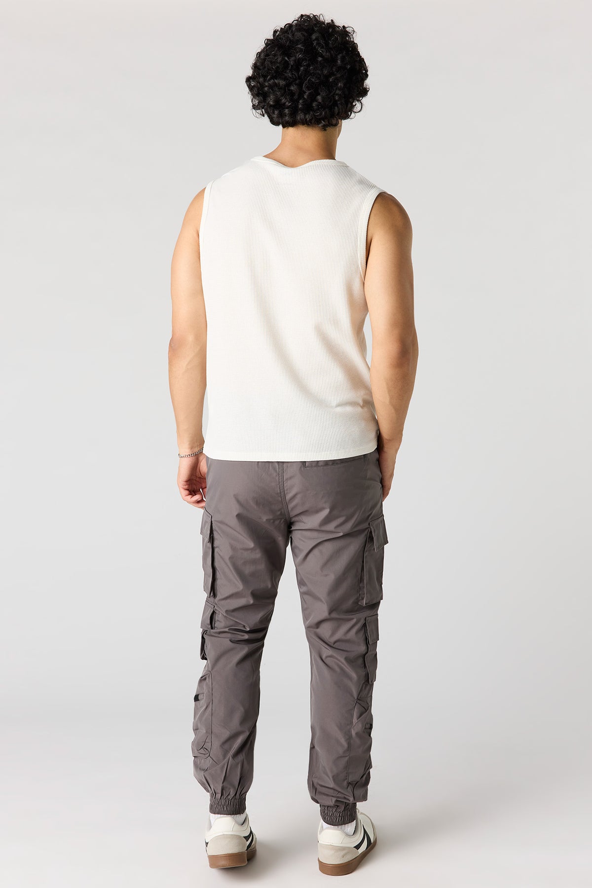 Alt View 3. Classic Cargo Jogger - Dark Grey