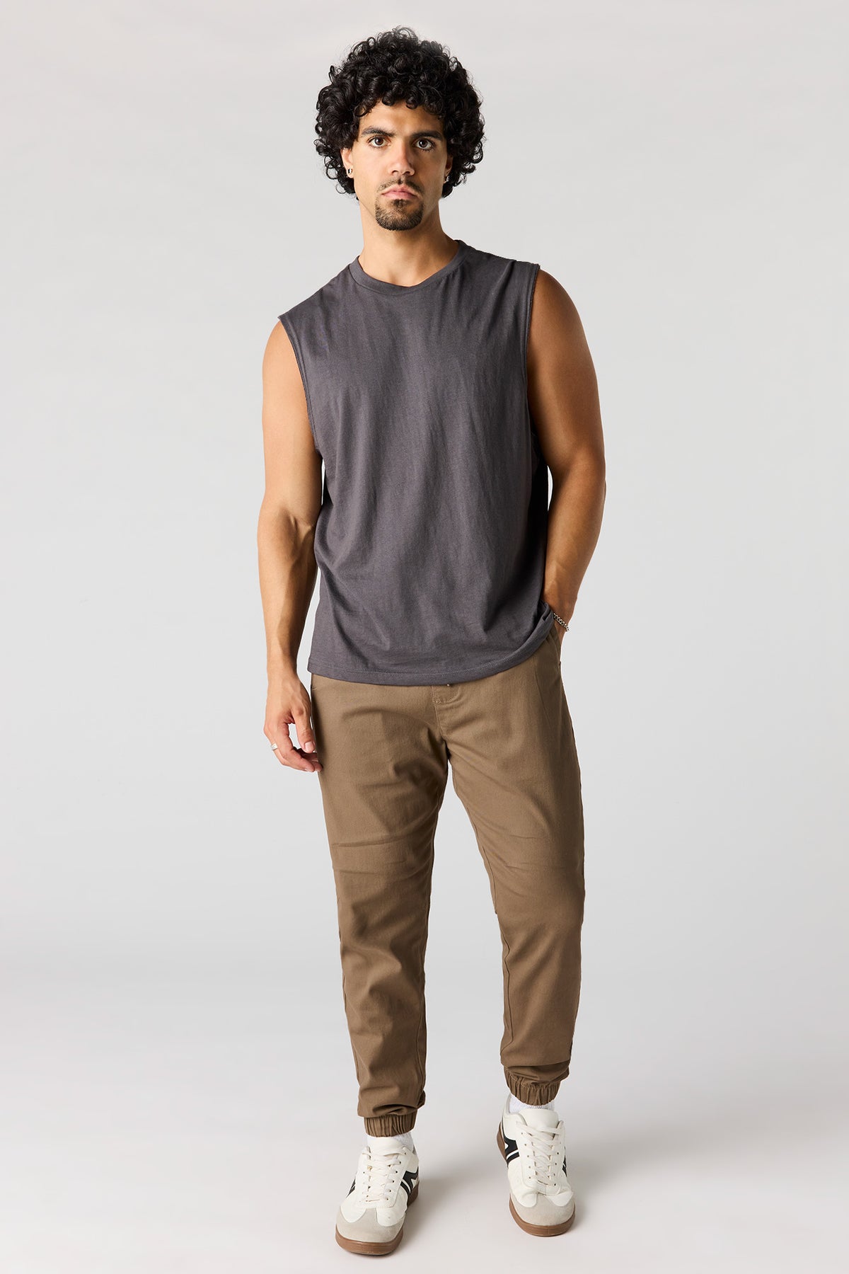 Alt View 2. Classic Cargo Jogger - Light Brown