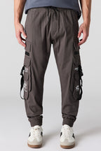 Buckle Pocket Cargo Jogger