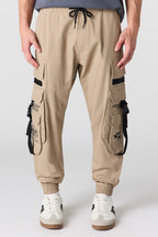 Buckle Pocket Cargo Jogger
