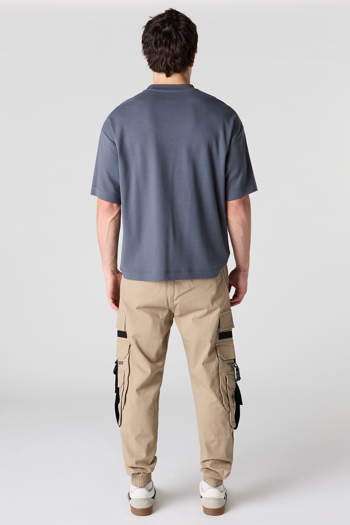 Alt View 3. Buckle Pocket Cargo Jogger - Sand