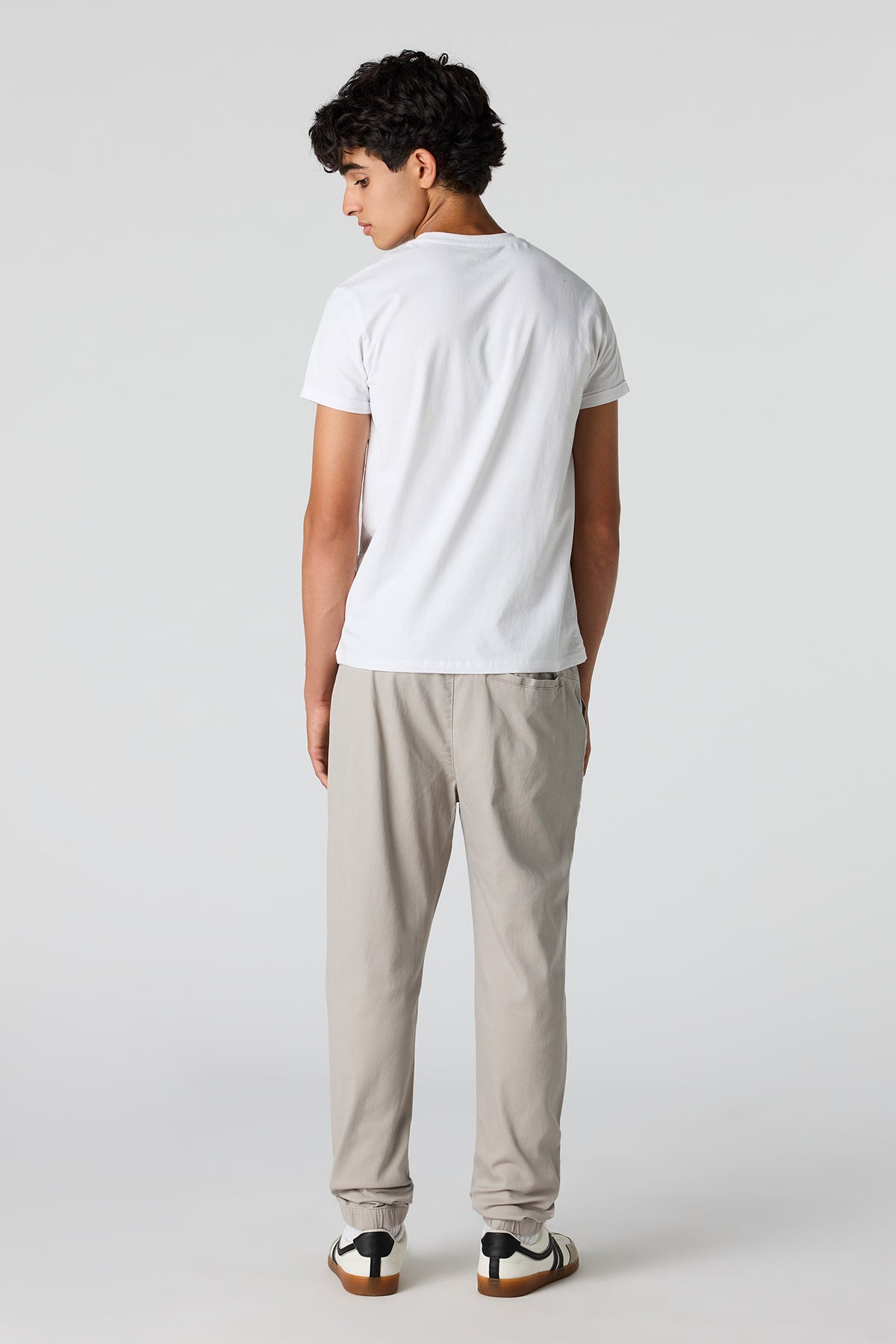 Alt View 3. Classic Jogger - Light Grey