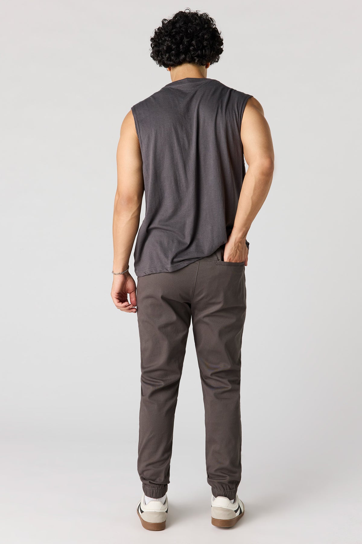 Alt View 3. Cargo Jogger - Dark Grey