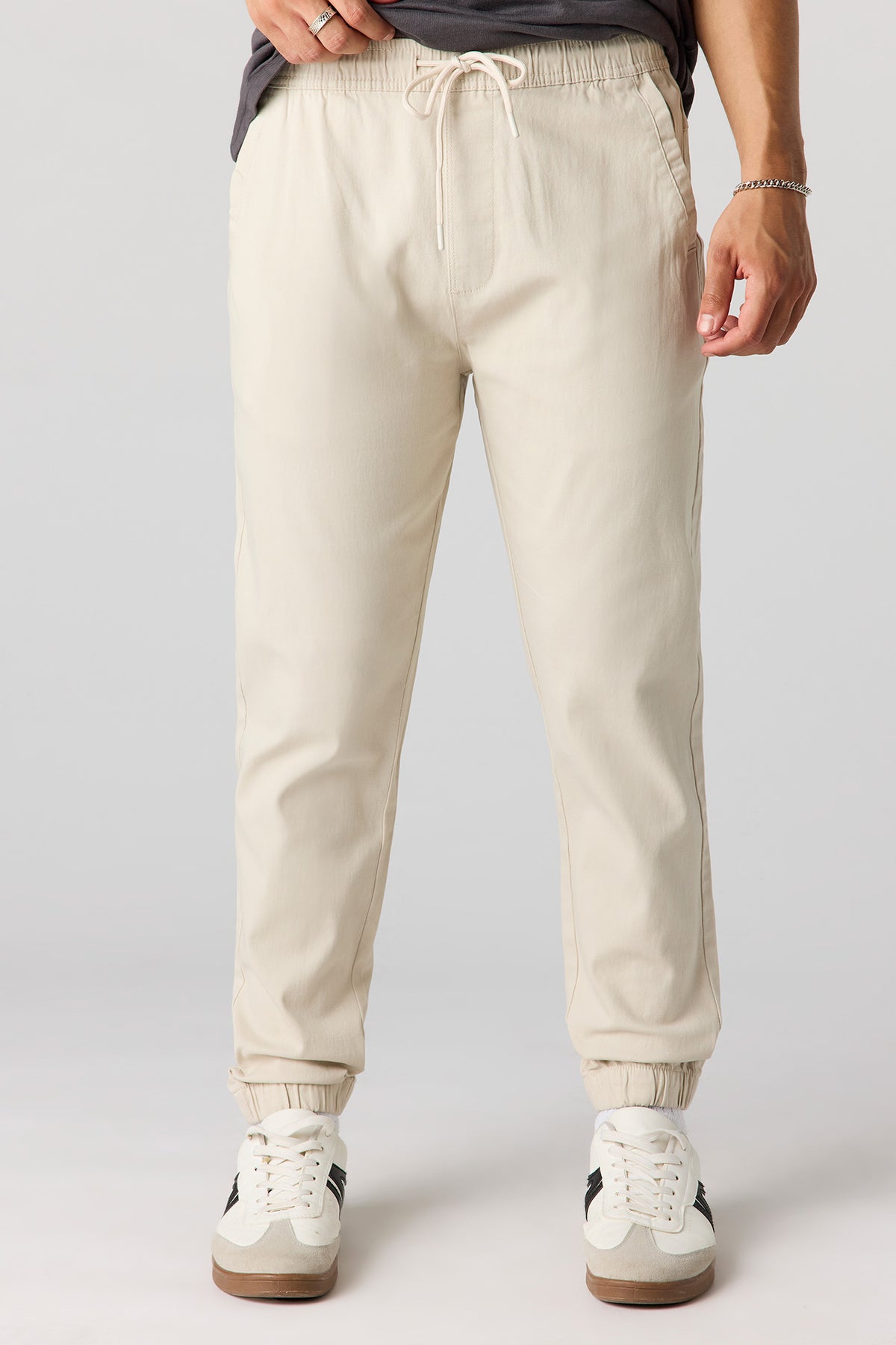 Alt View 2. Cargo Jogger - Natural