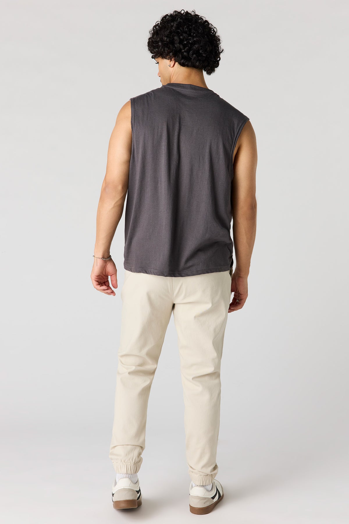Alt View 3. Cargo Jogger - Natural