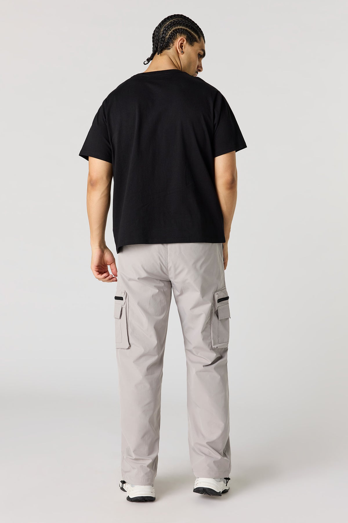 Vue alternative 3. Pantalon cargo baggy avec fermeture à glissière