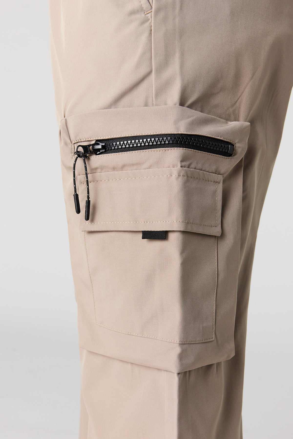 Alt View 4. Baggy Zip Cargo Pant - Sand