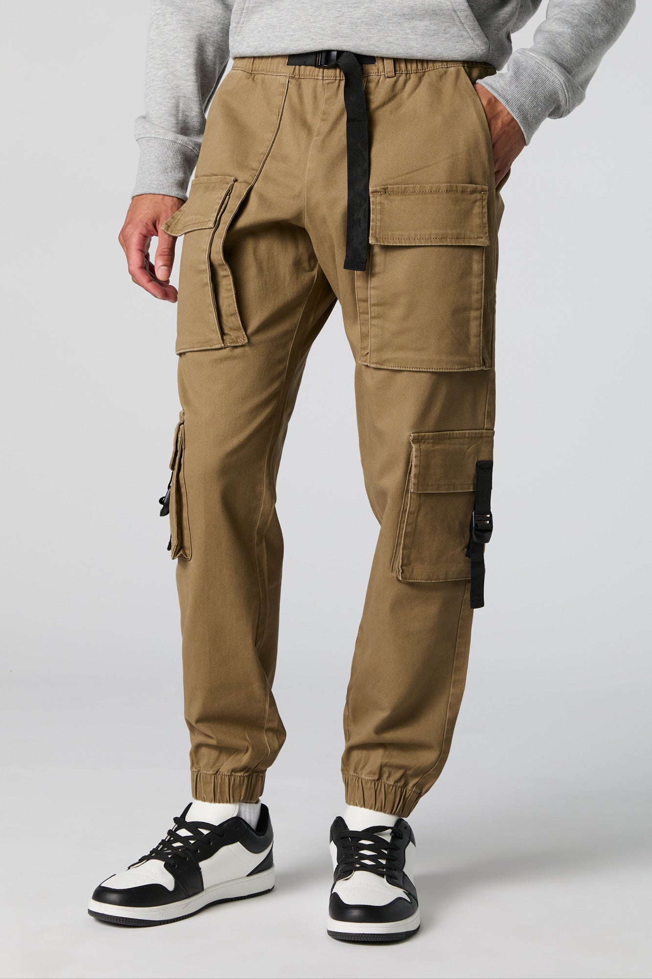 Jogger cargo utilitaire avec ceinture