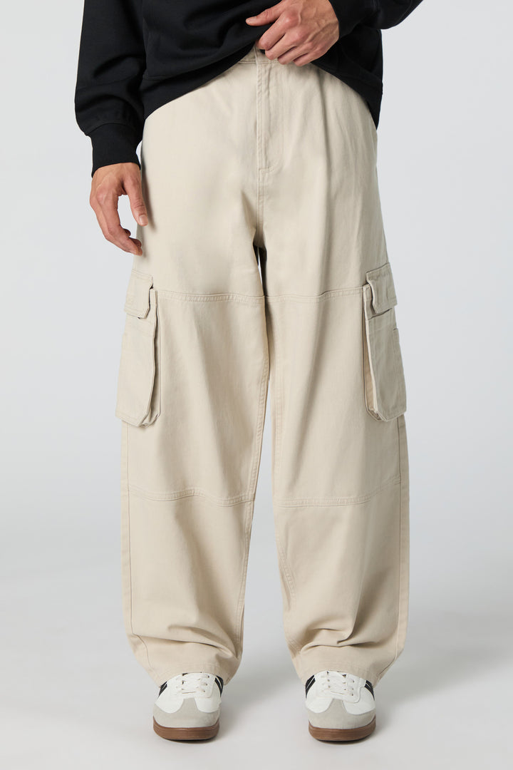 Pantalon cargo de planchiste à jambe large