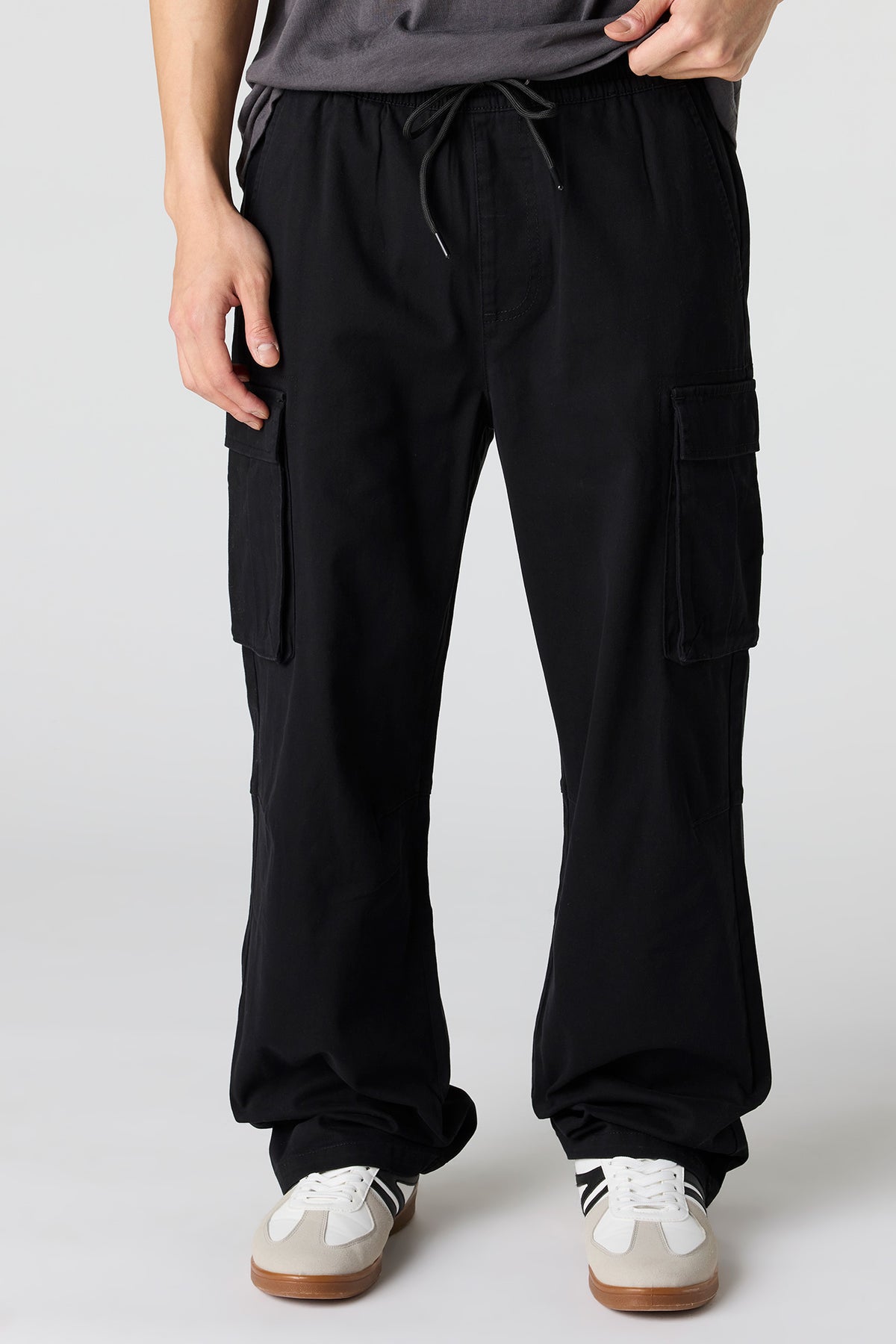 Baggy Cargo Pant - Black