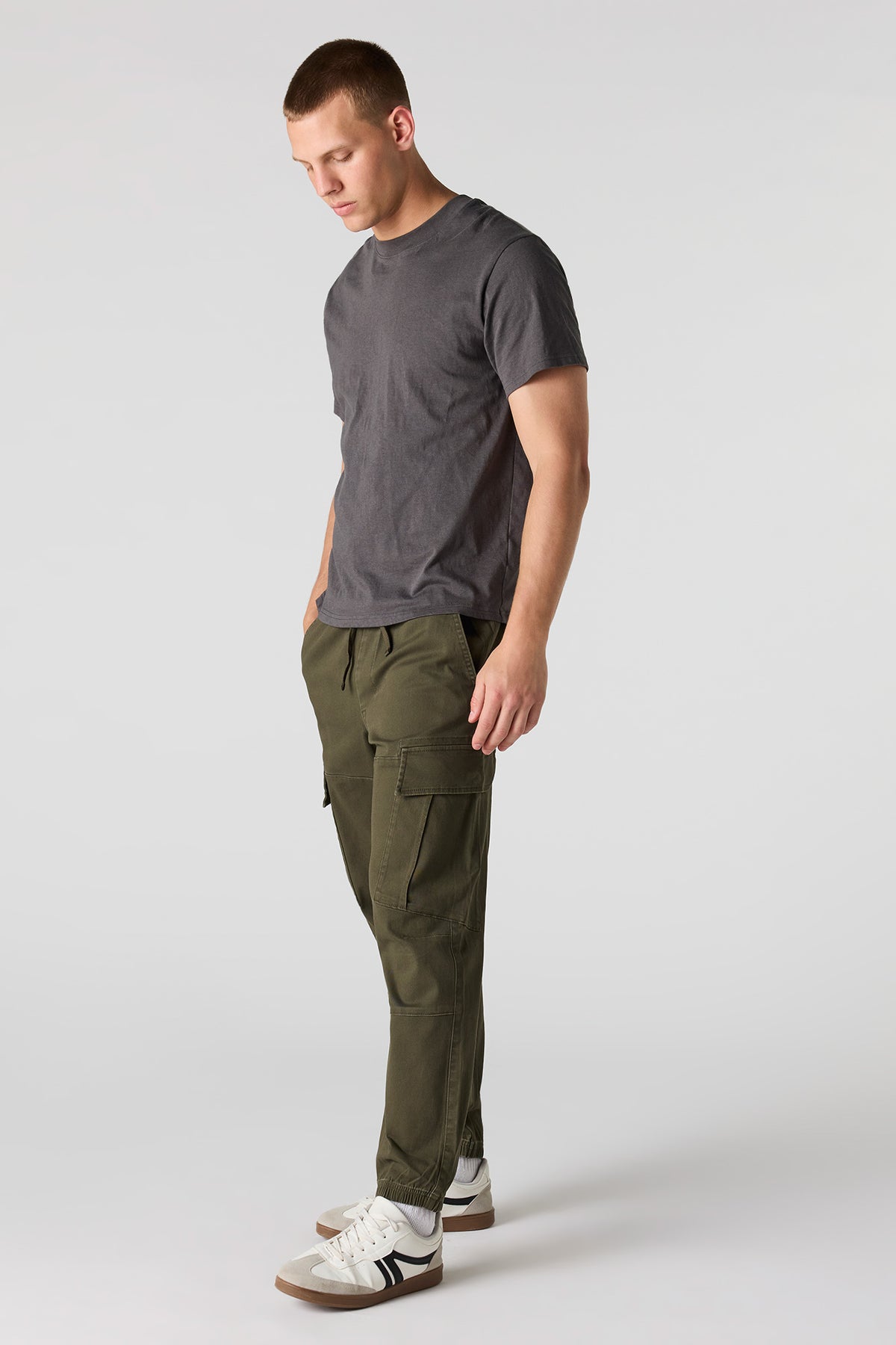 Alt View 2. Cargo Pant - Dark Green
