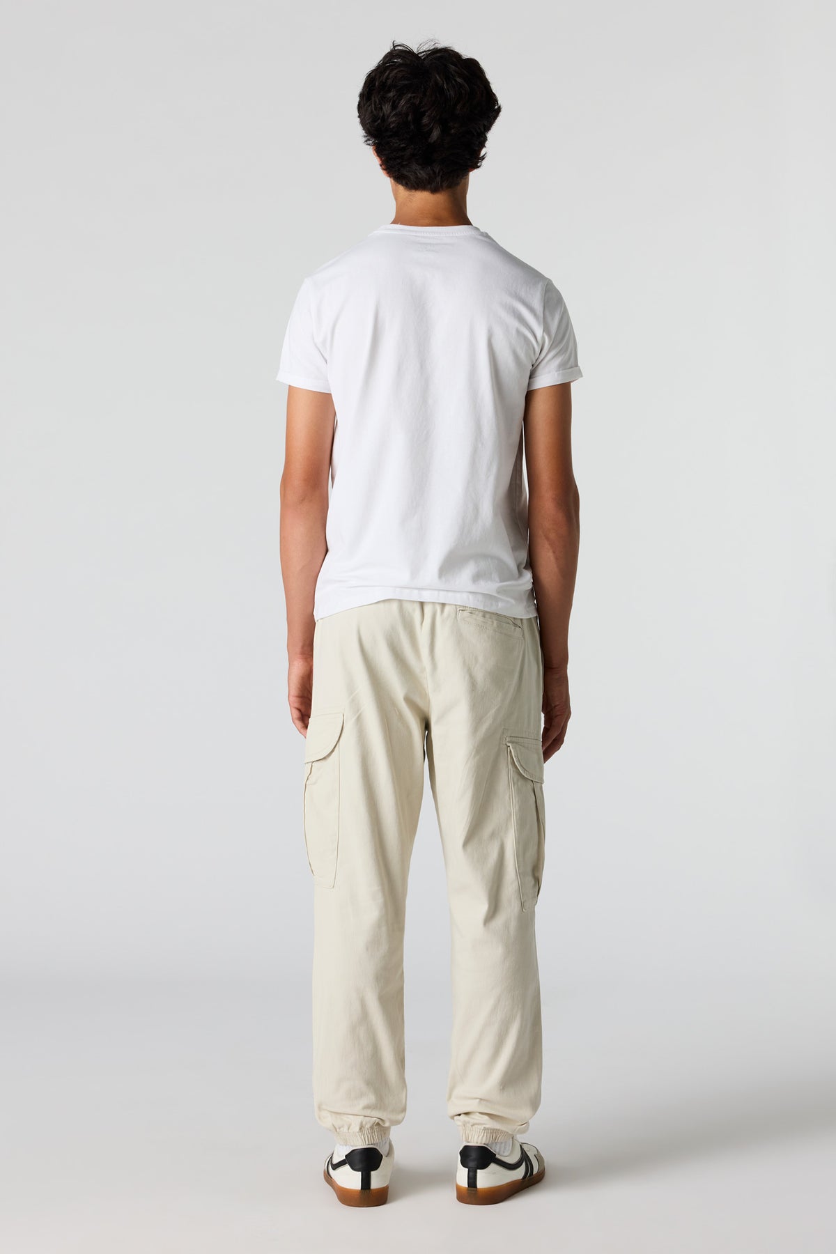 Alt View 3. Classic Cargo Jogger - Natural