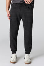 Drawstring Denim Jogger