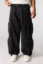 Jean cargo baggy