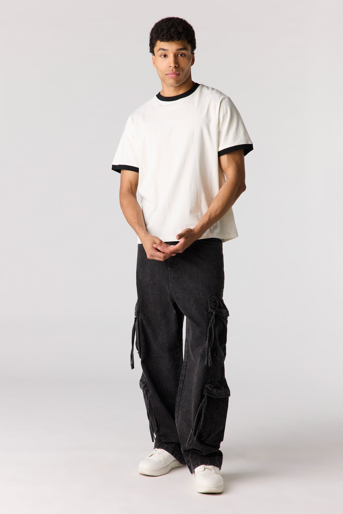 Vue alternative 2. Jean cargo baggy