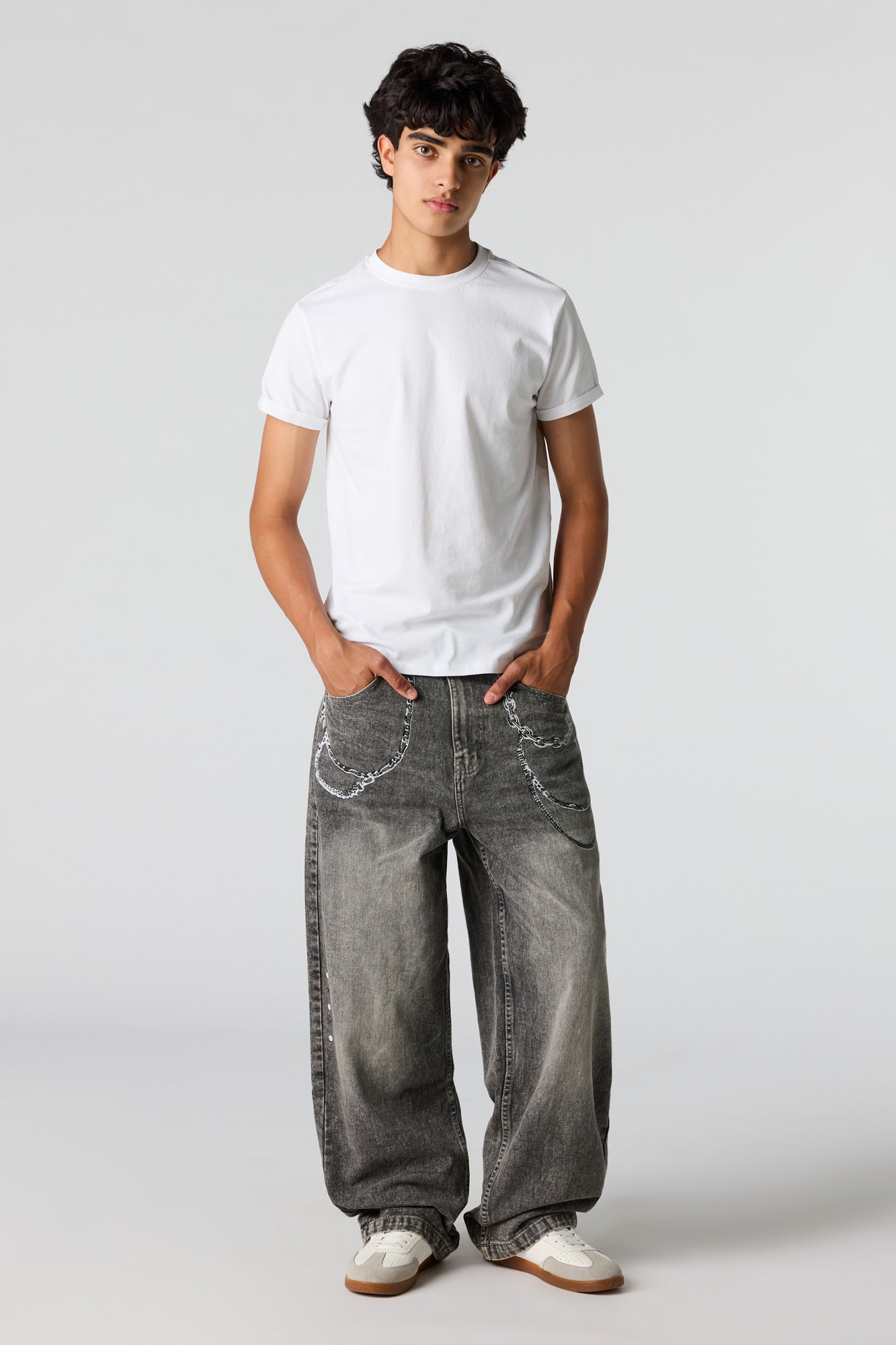 Super Baggy Chain Graphic Jean – Urban Planet