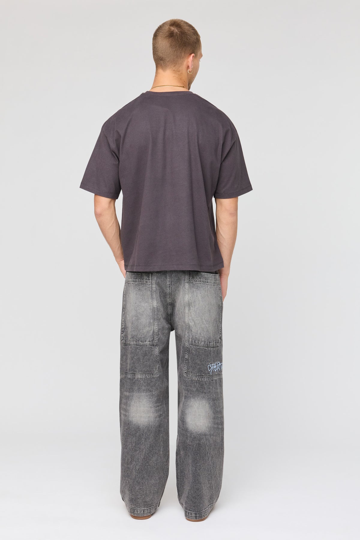 Vue alternative 3. Jean super baggy imprimé