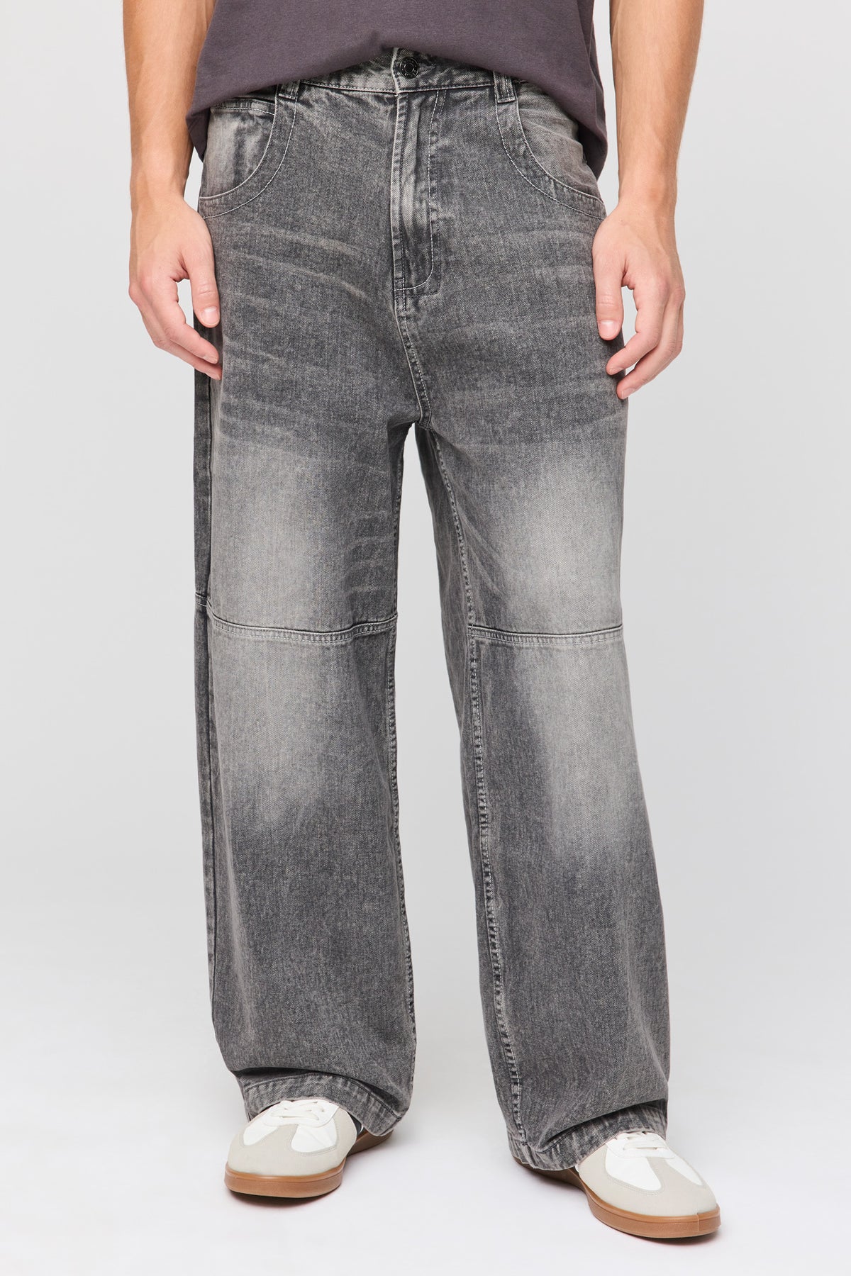 Jean super baggy imprimé
