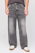 Jean super baggy imprimé