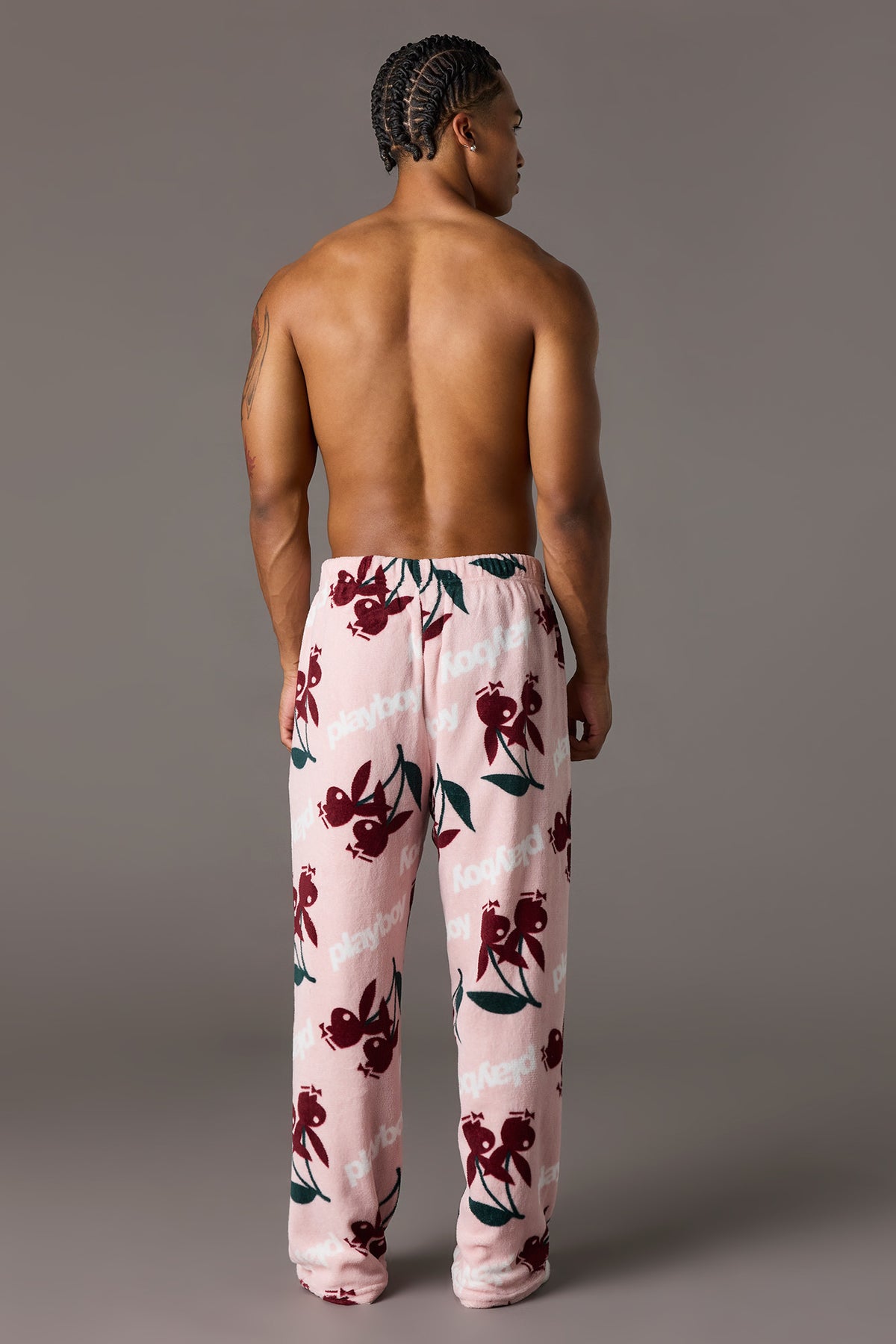 Vue alternative 3. Pantalon de pyjama en peluche à imprimé Playboy