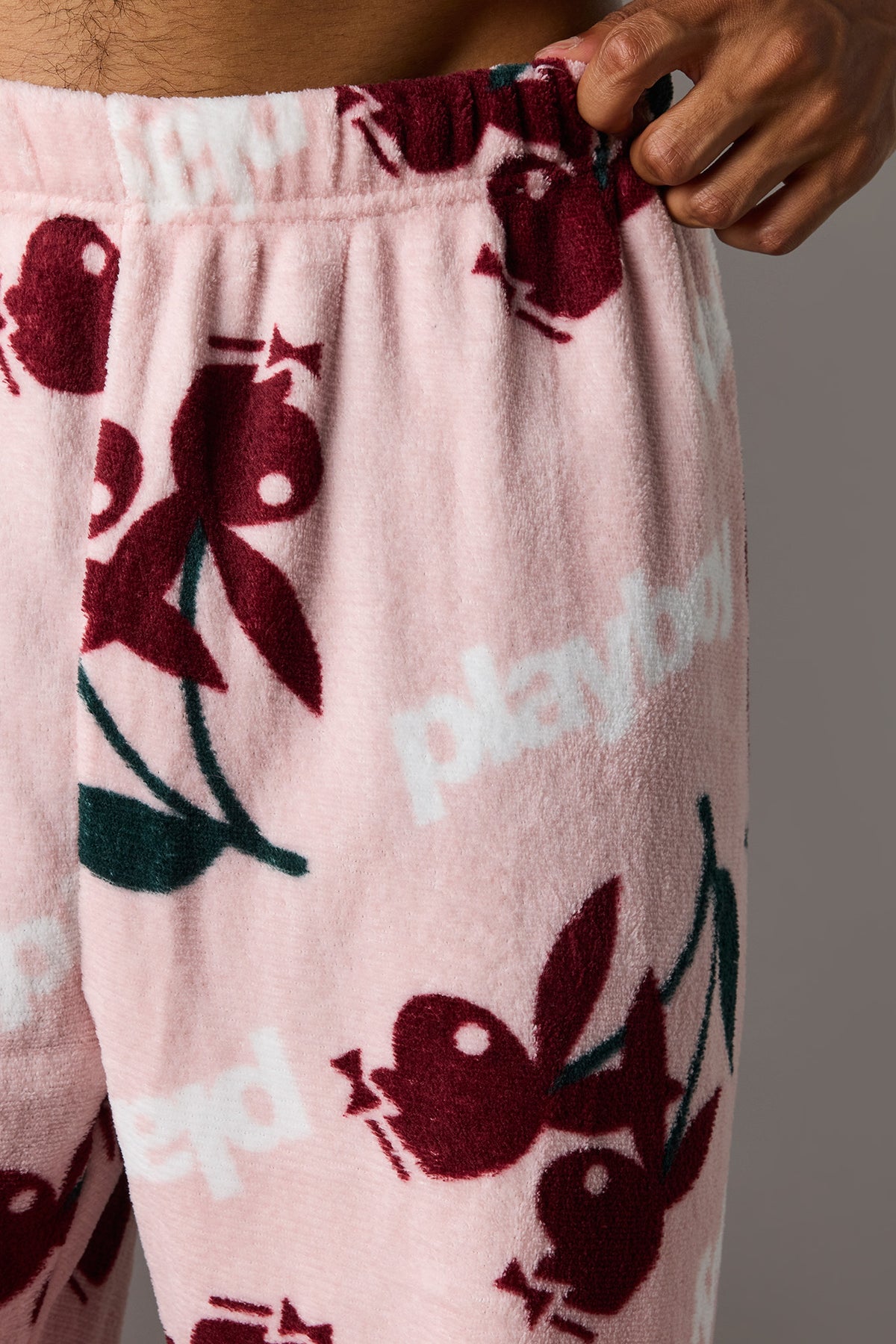 Vue alternative 4. Pantalon de pyjama en peluche à imprimé Playboy