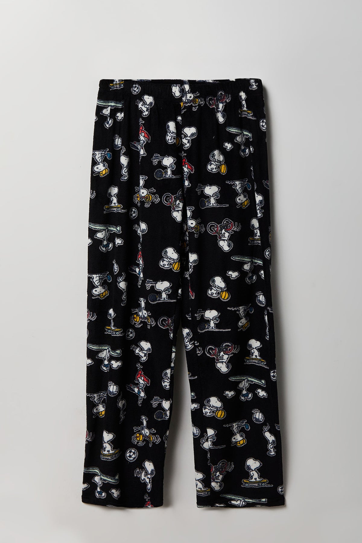 Pantalon de pyjama en peluche à imprimé Peanuts Snoopy 