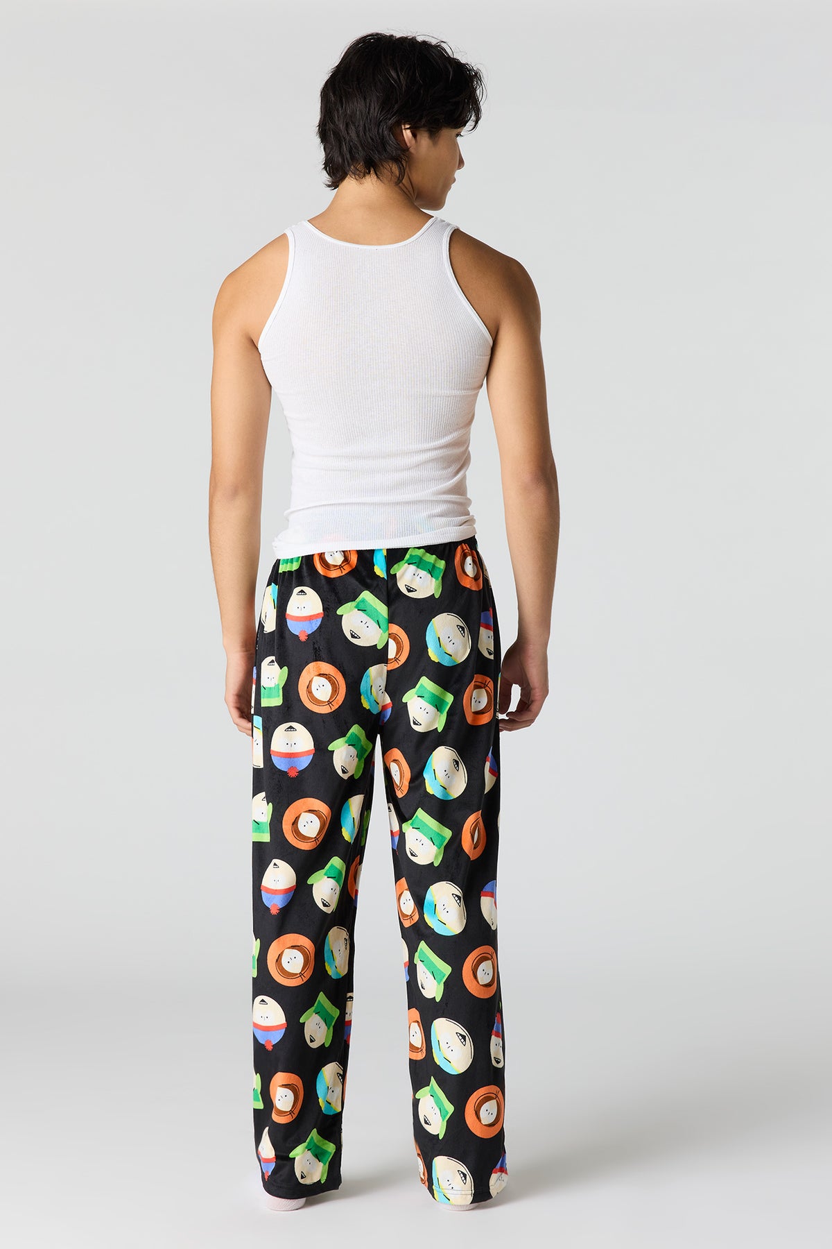 Vue alternative 3. Pantalon de pyjama en peluche à imprimé Cartoon