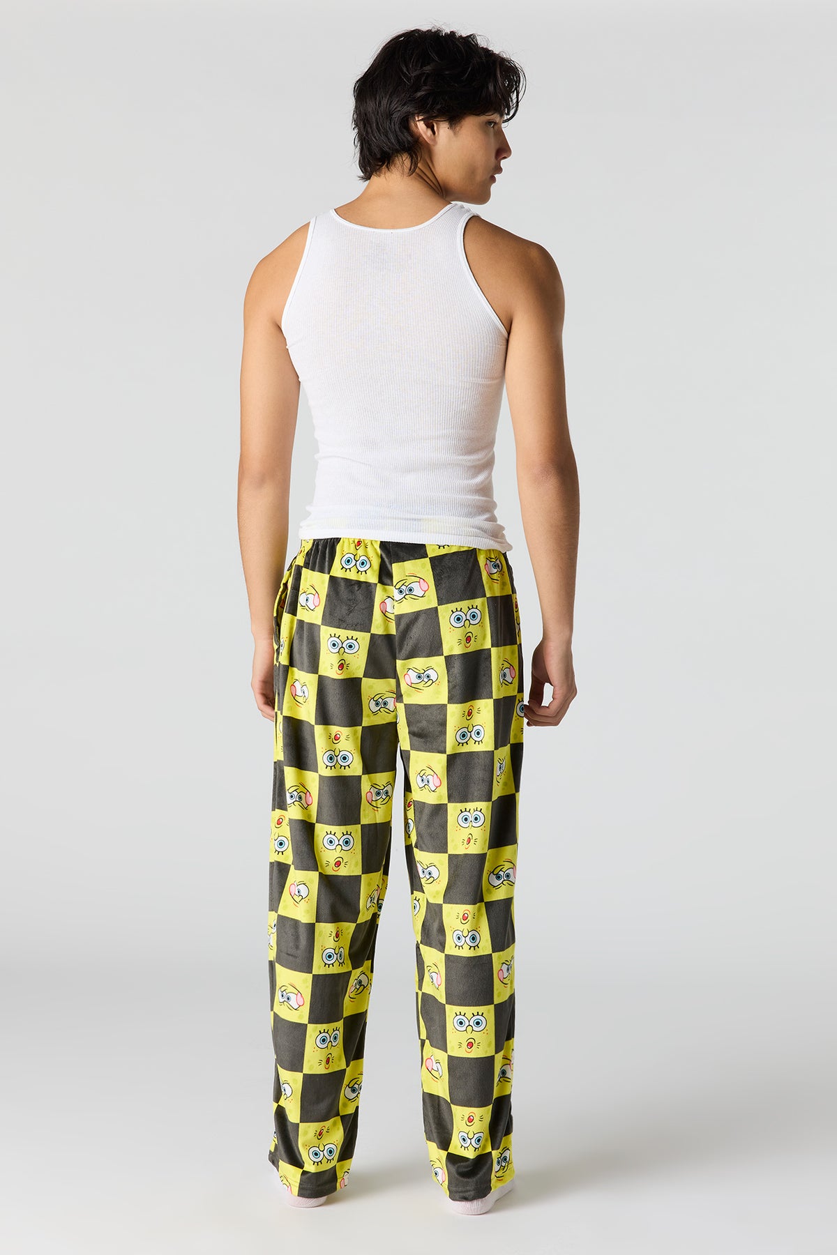 Vue alternative 3. Pantalon de pyjama en peluche à imprimé Cartoon